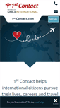Mobile Screenshot of 1stcontact.com
